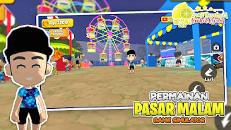 Simulator Game Pasar Malam 3D 스크린샷 3