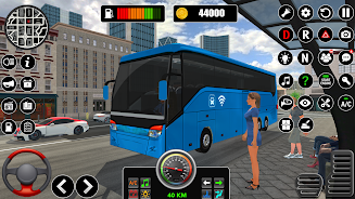 City Bus Driving Simulator 3D Captura de tela 4