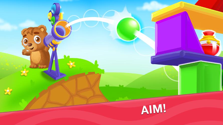 Kids shooter for bubble games應用截圖第2張