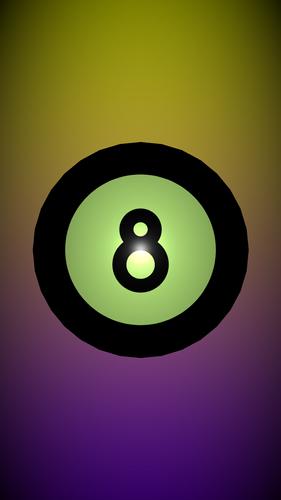 Magic 8 Ball Live Wallpaper 3D Скриншот 4