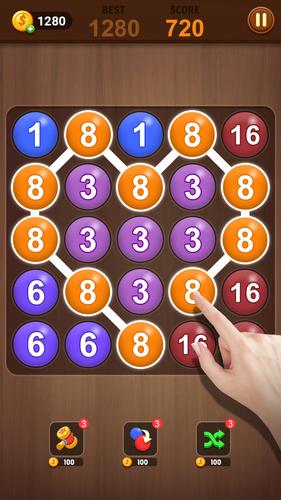 Merge bubble - Number game应用截图第4张