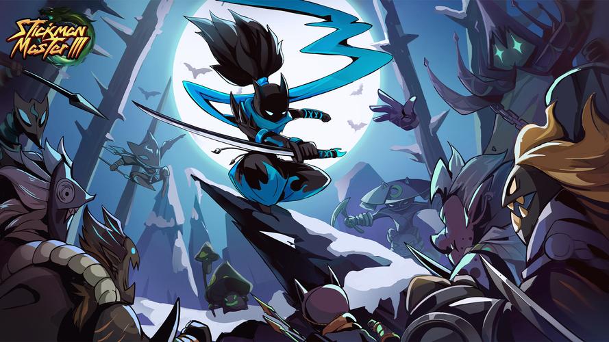 Stickman Master Ⅲ: Idle RPG Скриншот 1