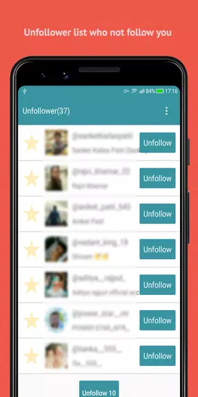 Unfollow Users Cleaner应用截图第2张