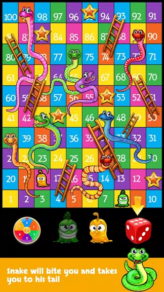 Snakes and Ladders - Dice Game スクリーンショット 1