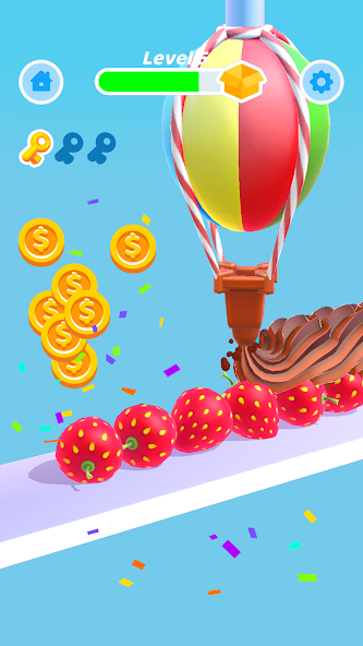 Perfect Cream: Icing Cake Game應用截圖第2張