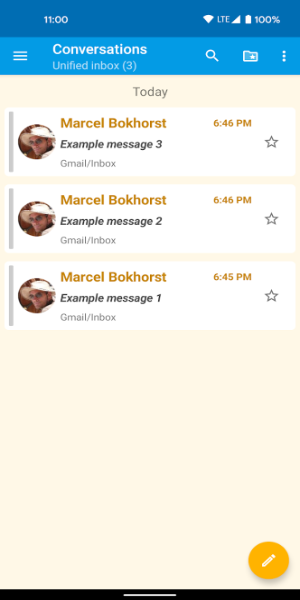 FairEmail, privacy aware email Captura de pantalla 3