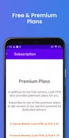 Leaf VPN: stable, unlimited Capture d’écran 3