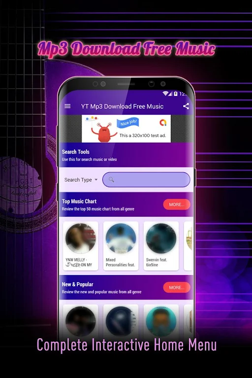 Juice Mp3 - Free Music Download應用截圖第1張