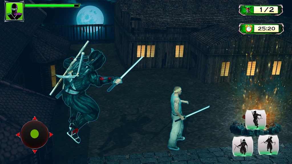 Ninja Hero Assassin Samurai Pirate Fight Shadow應用截圖第1張