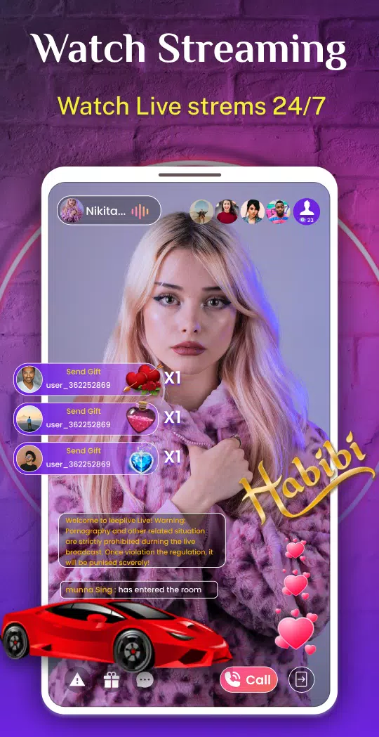 TitoLive - Live Video Chat App應用截圖第4張