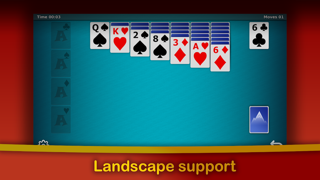 Klondike Solitaire - Free スクリーンショット 3