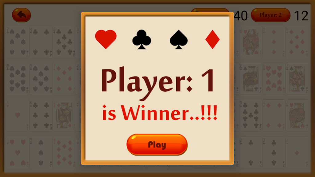 Playing Cards Matching Game - Memory booster game應用截圖第4張