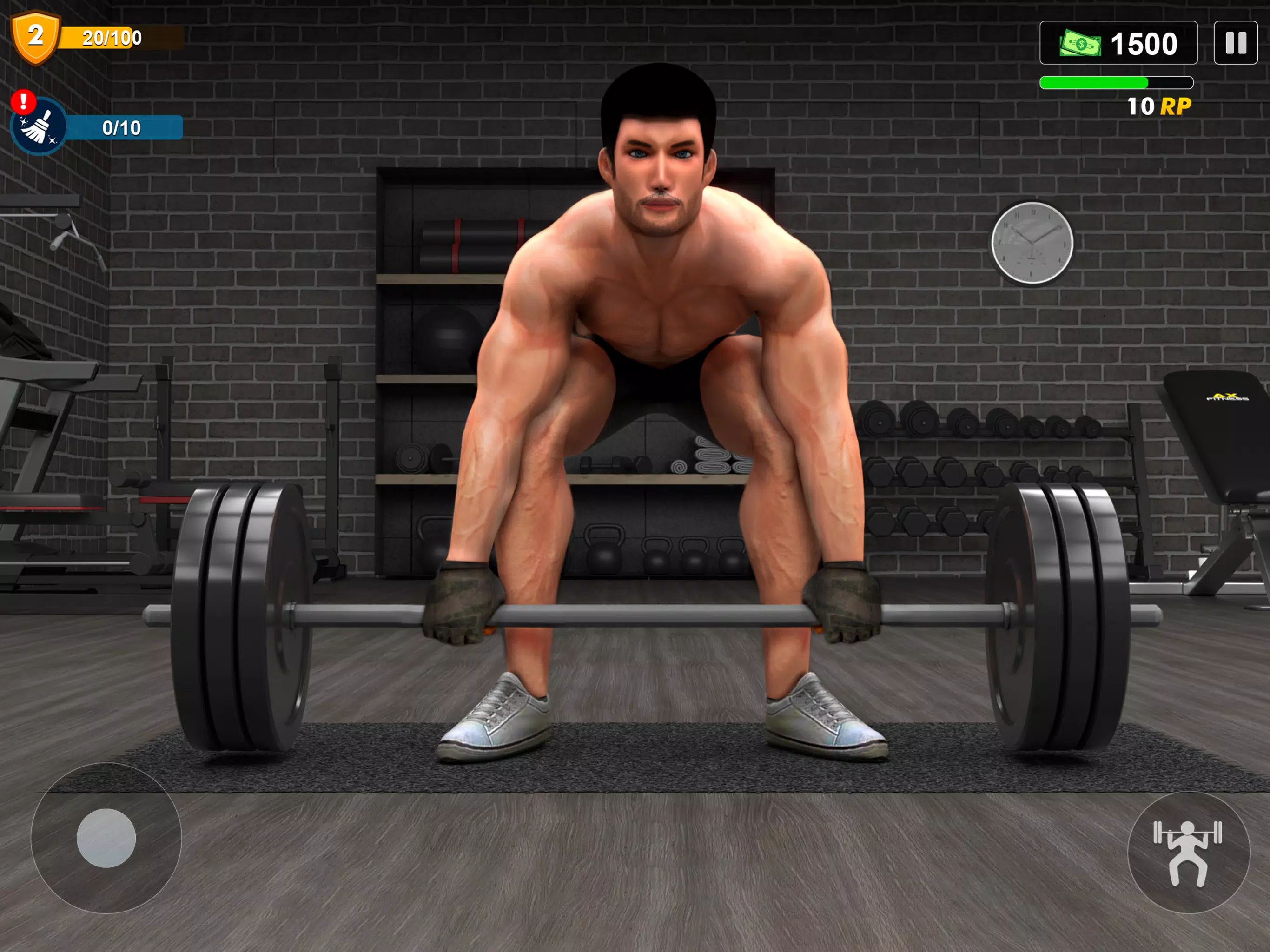 Workout Gym Simulator Game 24應用截圖第4張