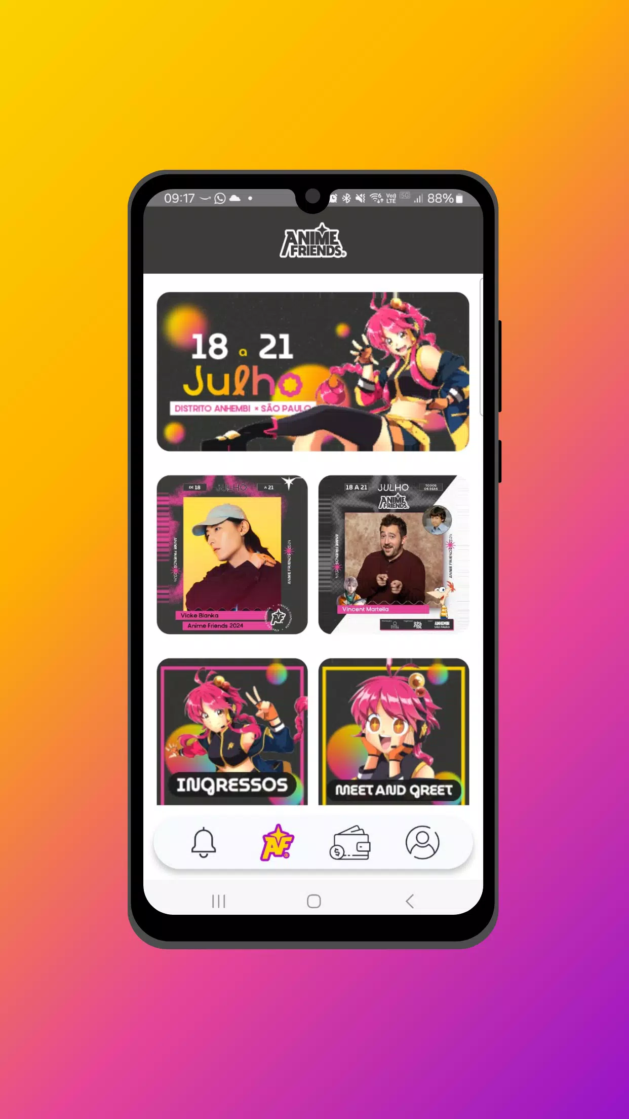 App Anime Friends Capture d’écran 2