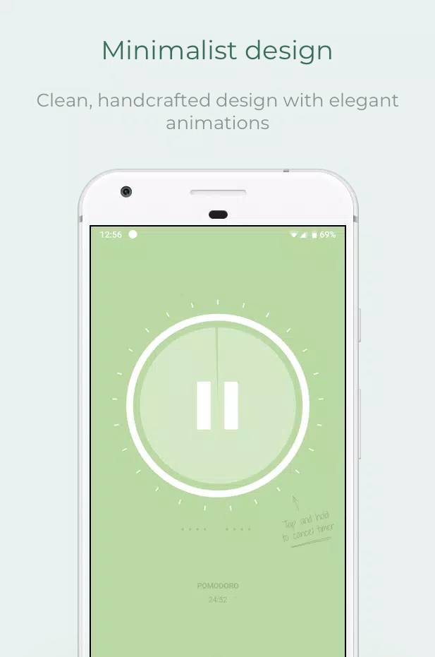 Pomodoro Timer Captura de pantalla 2