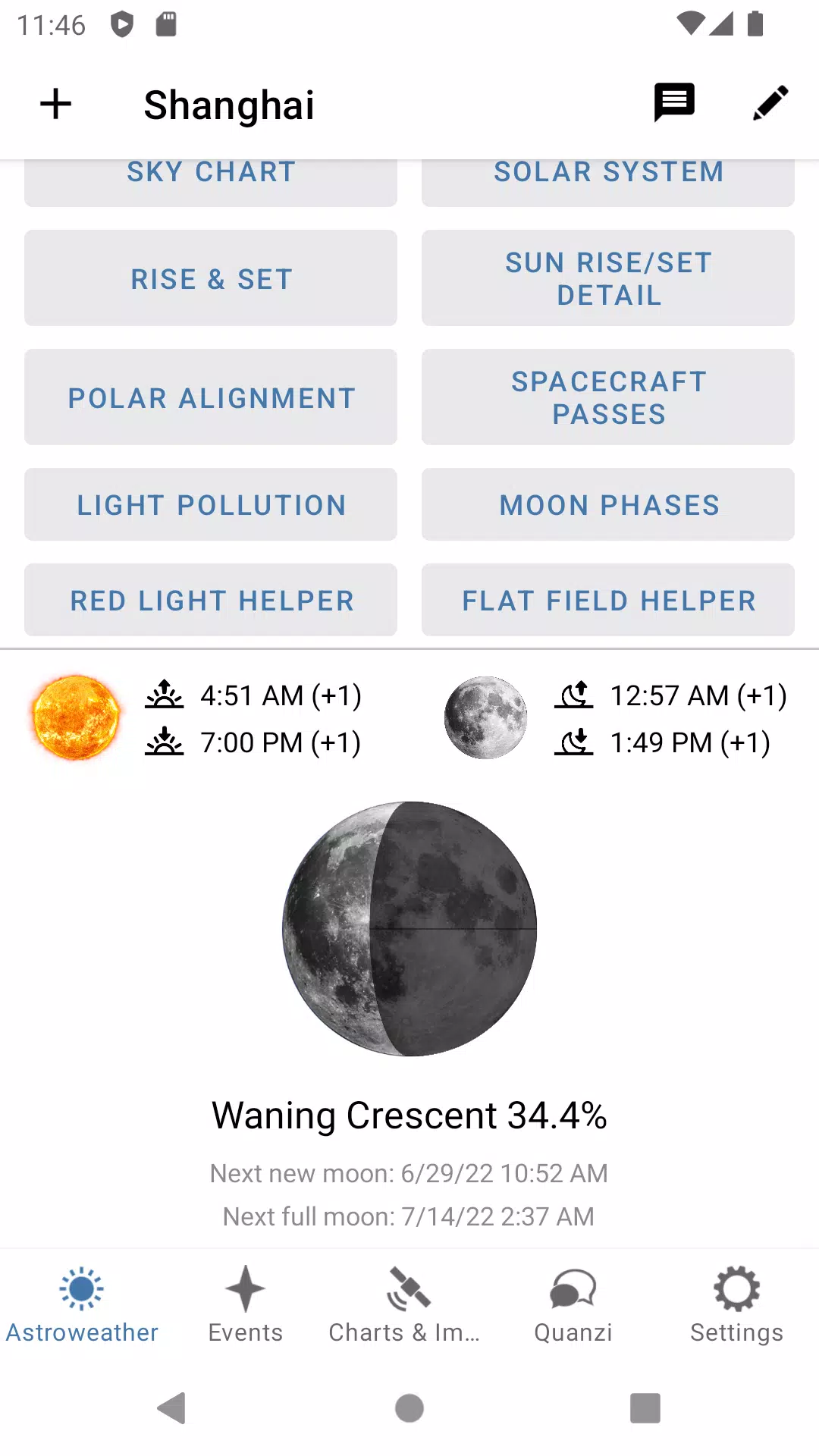 Astroweather應用截圖第2張