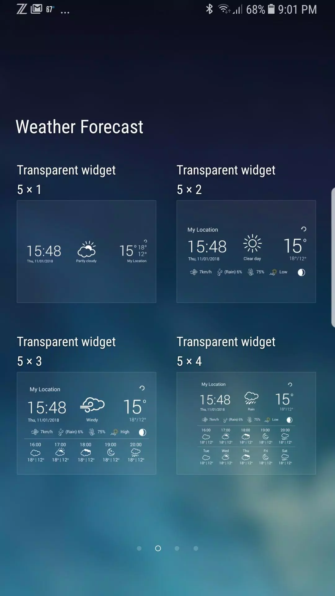 Weather Forecast स्क्रीनशॉट 3