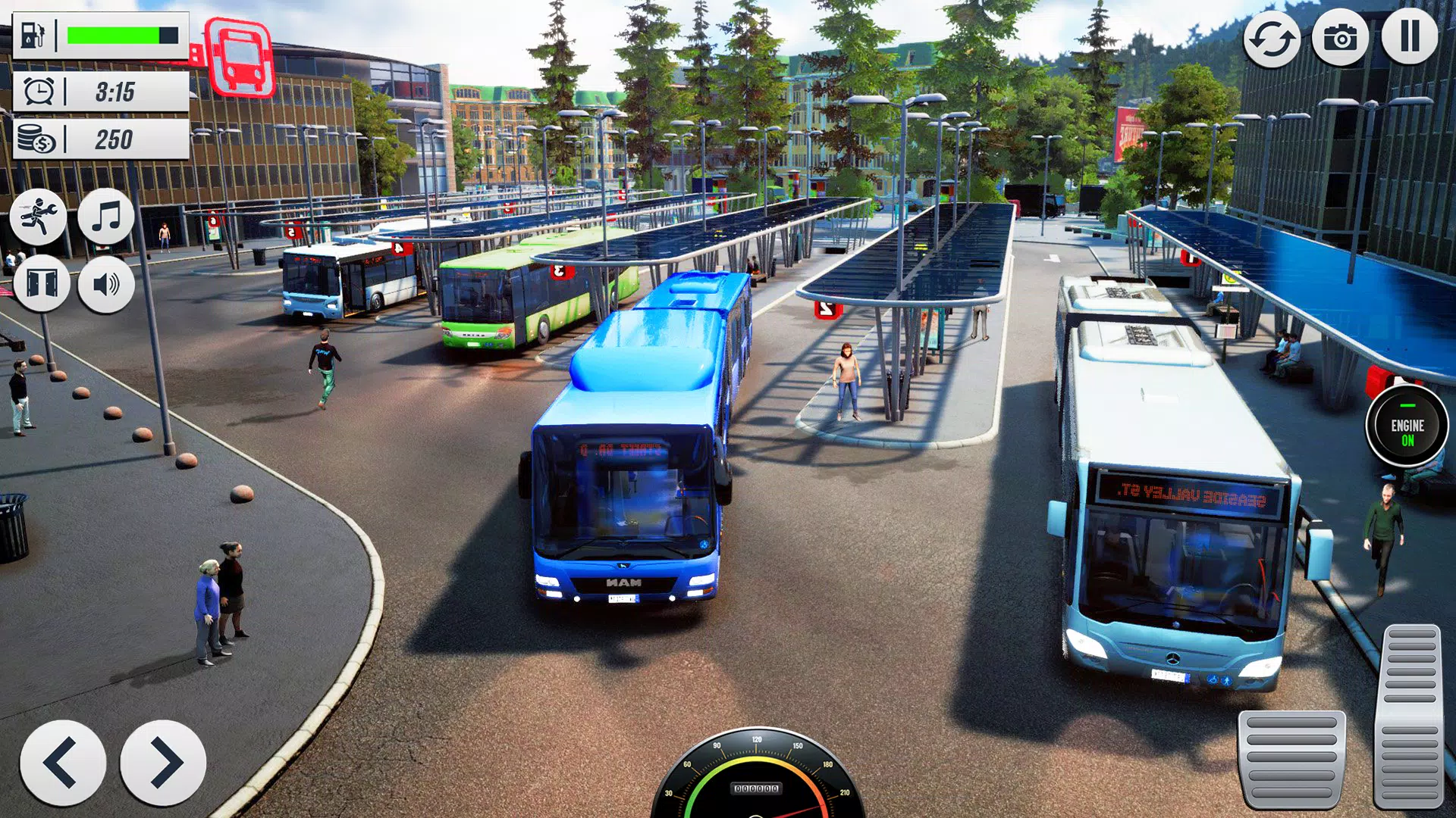 Highway Bus Driving Simulator スクリーンショット 2