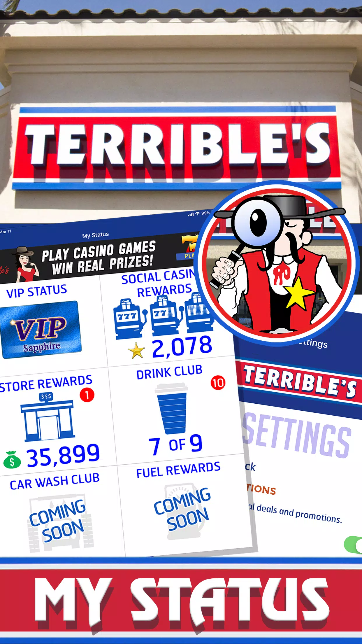 Terrible’s Social House 스크린샷 2