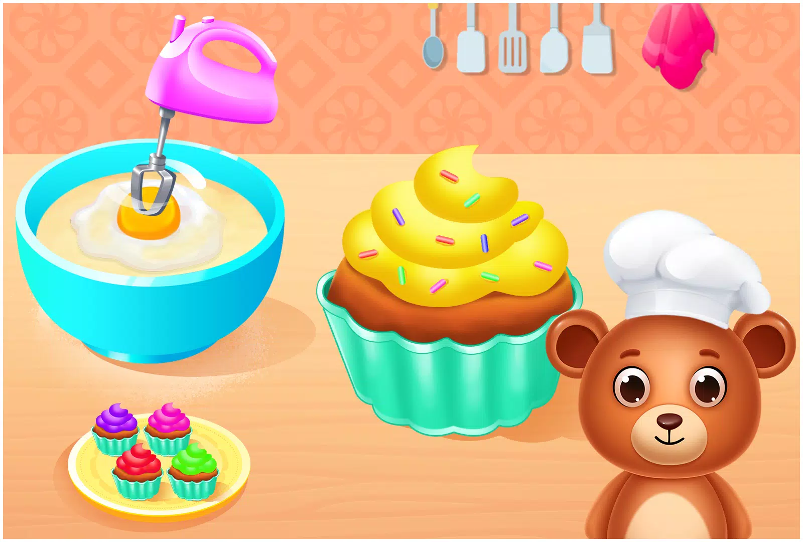 Animal Cafe Cooking Game Captura de tela 4