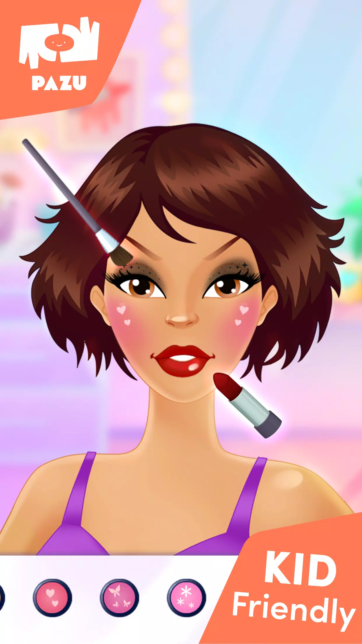 Jeux de maquillage pour fille Capture d’écran 3