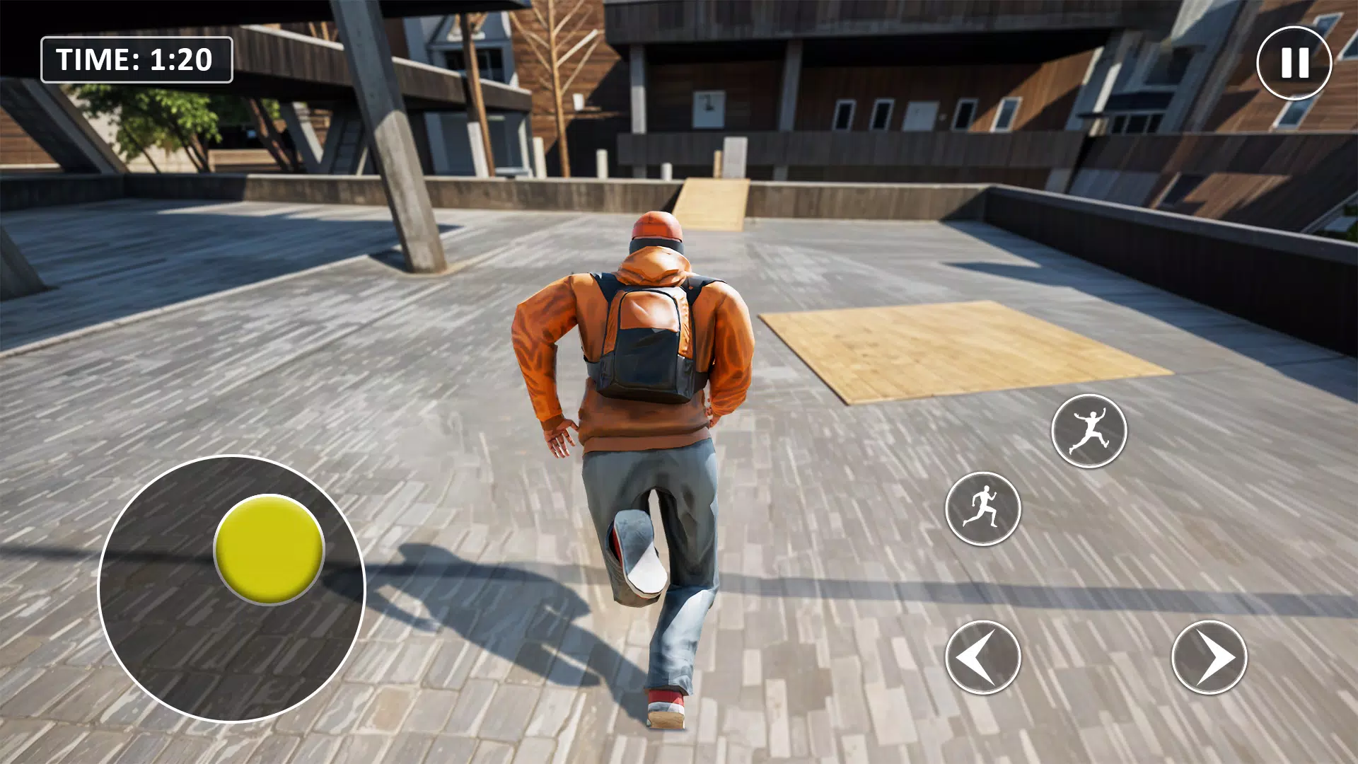 Go Up Rooftop Run Parkour Game應用截圖第2張
