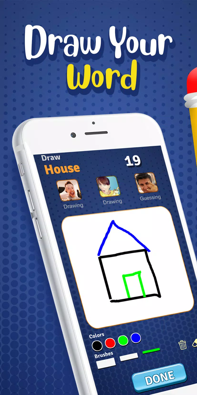 Draw With Friends Multiplayer Captura de pantalla 1
