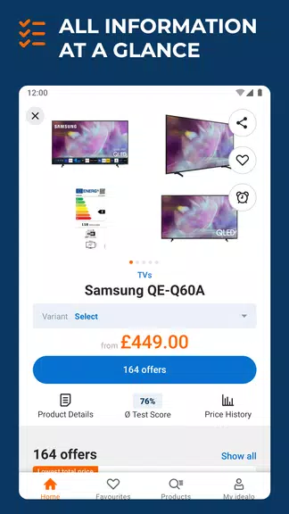 idealo : comparateur de prix Capture d’écran 1