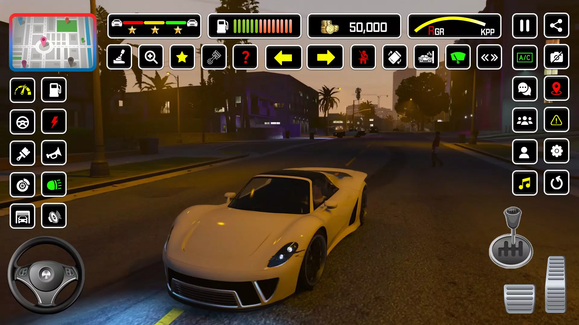 City Car Driving Car Games Captura de pantalla 1