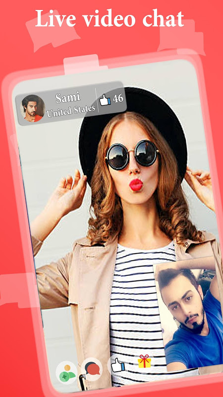 LightC - Meet People via video chat for free Captura de tela 3