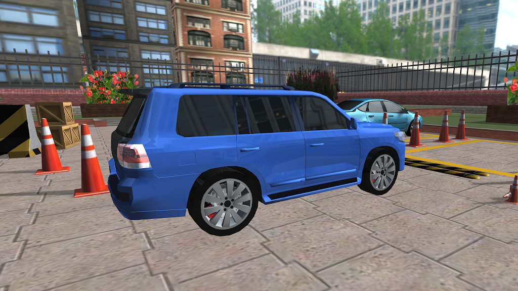 Prado Car Parking Driving Game Captura de tela 3