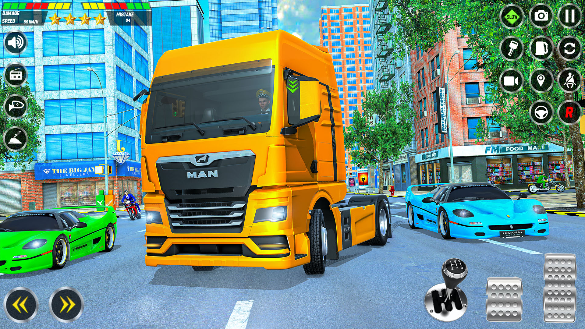 Crazy Truck Driving:Truck Game Скриншот 4