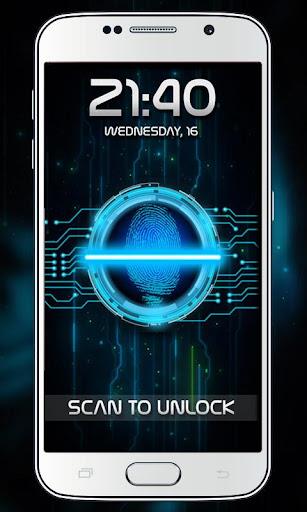 Fingerprint Lock Prank Captura de pantalla 1