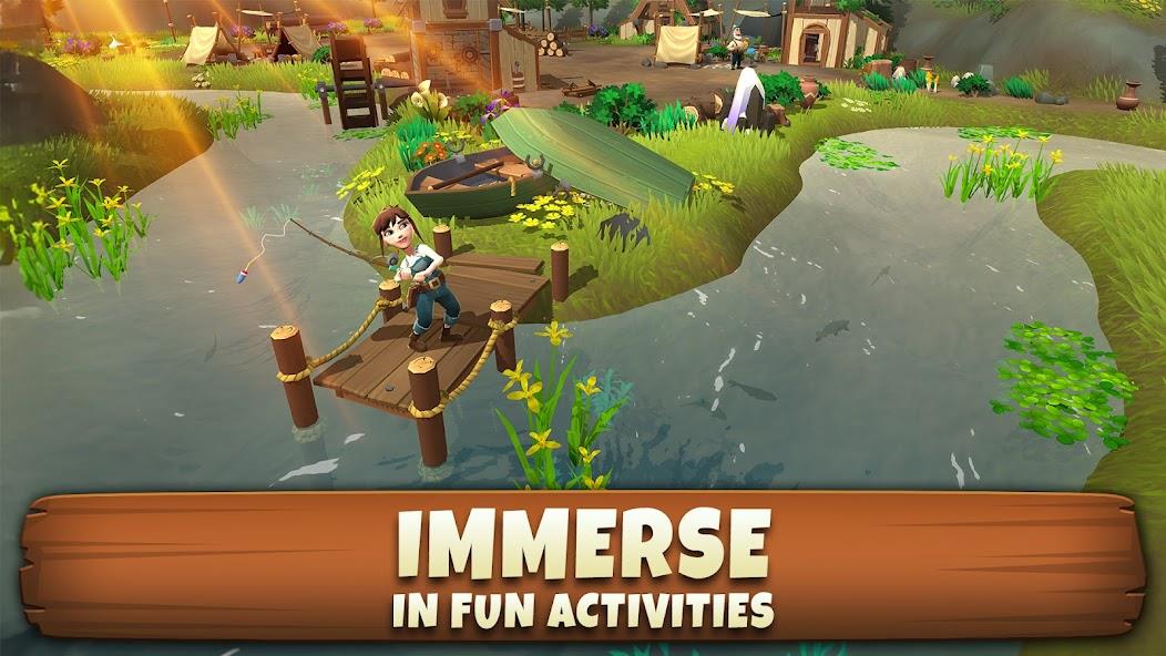 Sunrise Village: Farm Game Mod Скриншот 4