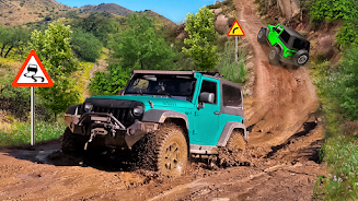 Mobile Jeep Simulator: Offroad Captura de tela 1