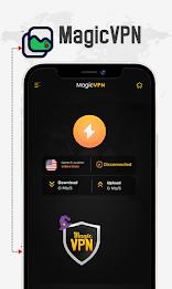 Magic VPN – VPN Fast & Secure スクリーンショット 1