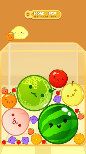 Watermelon Merge:Strategy Game スクリーンショット 1