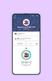 3D NET VPN Captura de pantalla 1