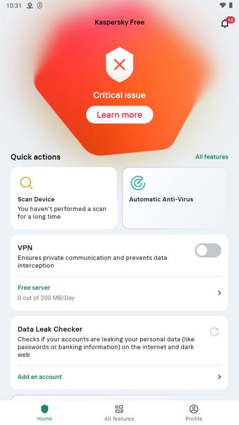 Kaspersky Antivirus: AppLock應用截圖第1張