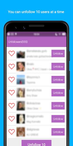 Unfollowers  &  Followers Captura de tela 3