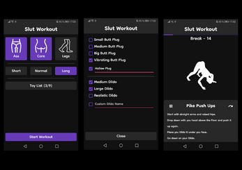 Slut Workout [+18] スクリーンショット 1
