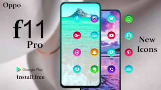 OPPO F27 Launcher & Themes Captura de pantalla 4