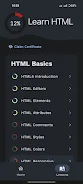 Learn HTML Captura de pantalla 1