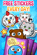 My Boo Album - Virtual Pet Sticker Book Captura de pantalla 2