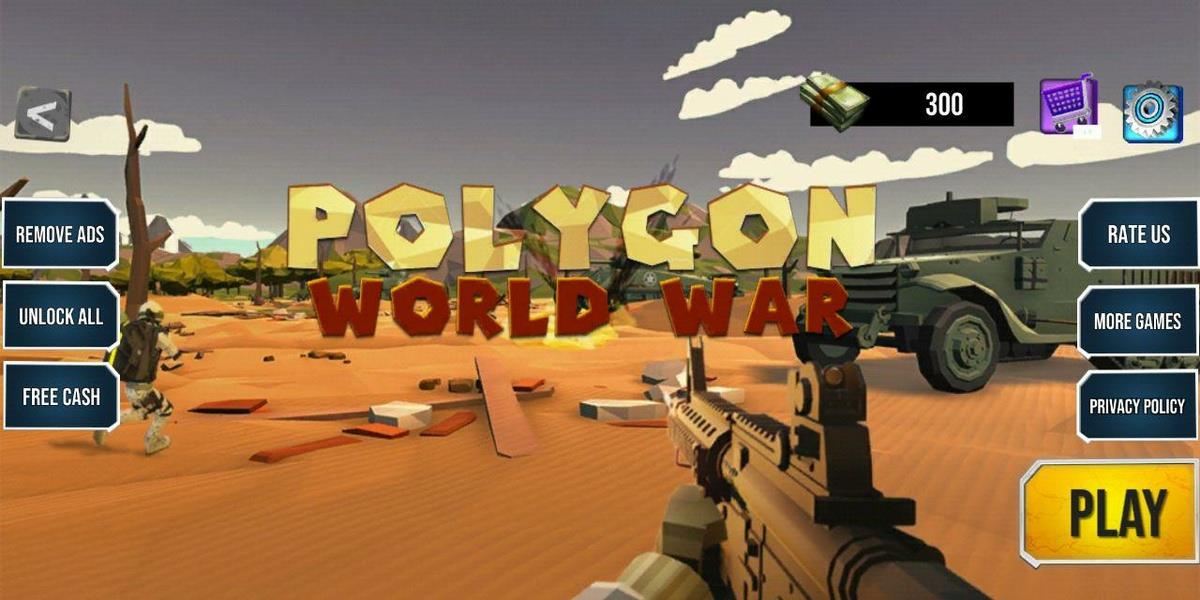 World War Polygon 2 スクリーンショット 1