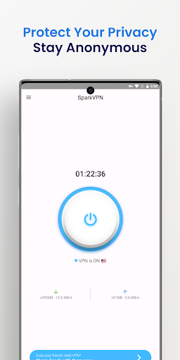 Spark VPN : Fast Secure VPN スクリーンショット 3
