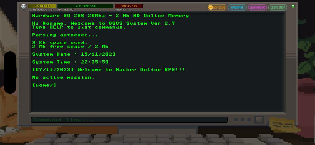 Hacker Online RPG應用截圖第1張