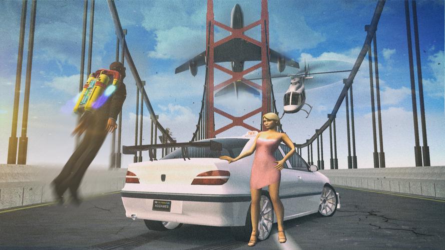 Taxi Driving Games應用截圖第2張