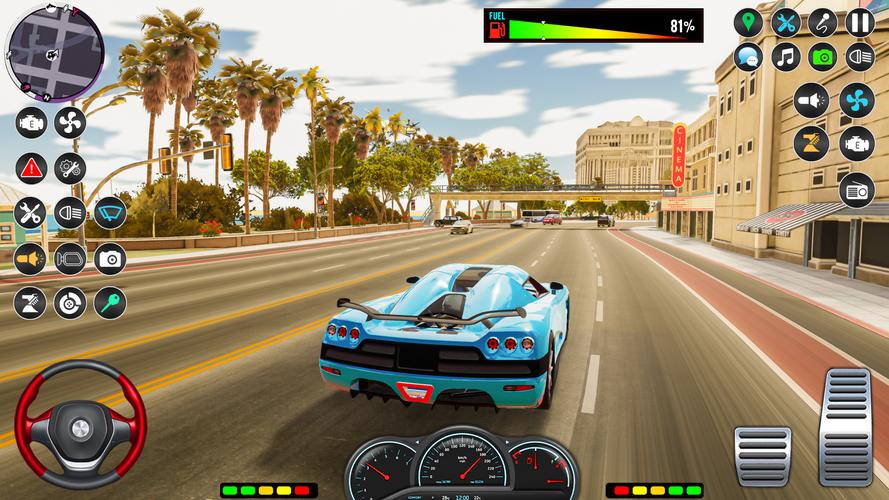 Real Car 3D Driving: Race City स्क्रीनशॉट 1