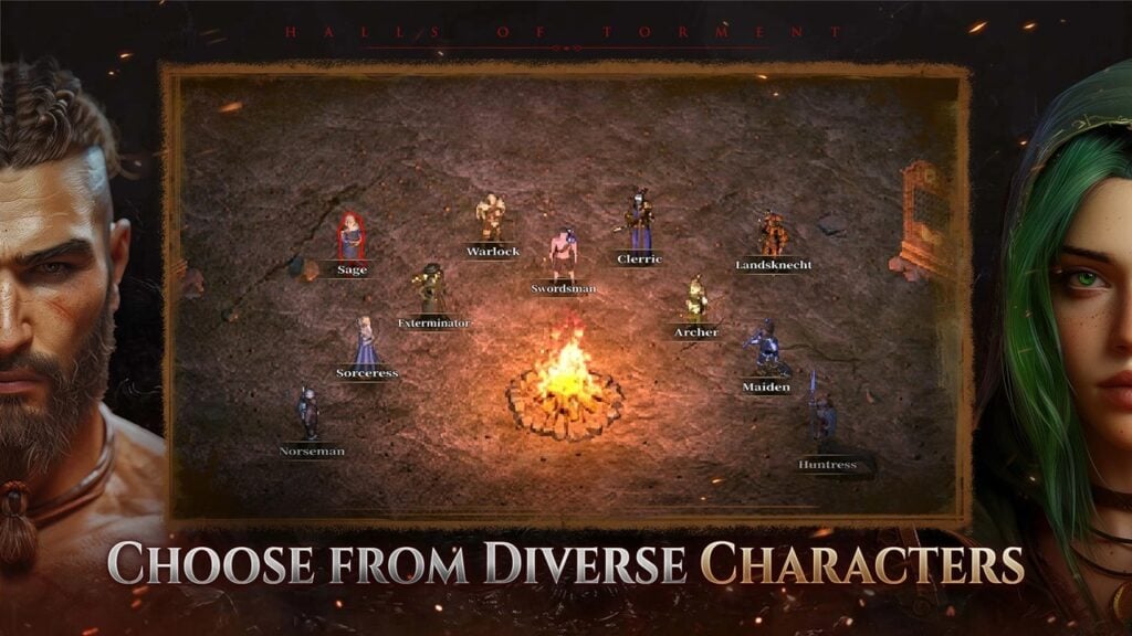 レトロスタイルのローグライク弾幕 Halls of Torment: プレミアムがモバイルで事前登録を開始